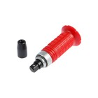 Отвертка ударно-поворотная ТУНДРА 1/2", с битами 6 шт., обрезиненная рукоятка, кейс - Фото 6