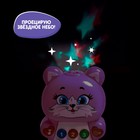 Игрушка музыкальная обучающая «Котёнок», с проектором - Фото 3