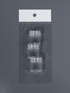 Набор баночек для мелочей, d=2.5×3 см, 6 мл, 3 шт., прозрачный - Фото 4