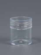Набор баночек для мелочей, d=2.5×3 см, 6 мл, 3 шт., прозрачный - Фото 5