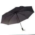 Зонт автоматический, R=58см, цвет чёрный - Фото 2