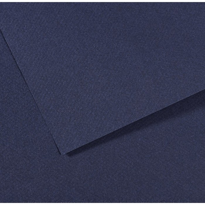 Бумага для пастели Mi-Teintes CANSON, 50 х 65 см, 1 лист, №140 Индиго, 160 г/м2