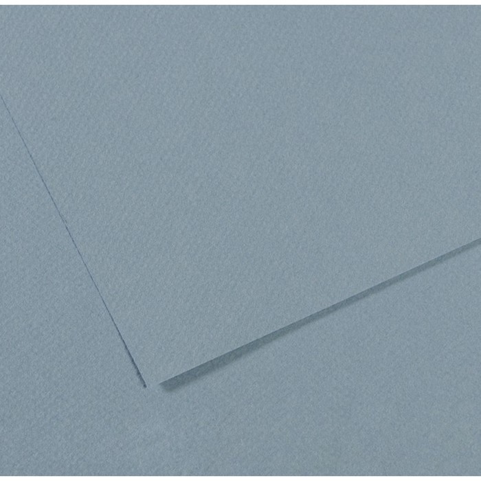 Бумага для пастели Mi-Teintes CANSON, 50 х 65 см, 1 лист, №490 Синий светлый, 160 г/м2