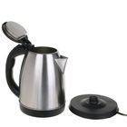 Чайник электрический GOODHELPER KS-18B01, 1.8 л, 1500 Вт, серебристый - Фото 2