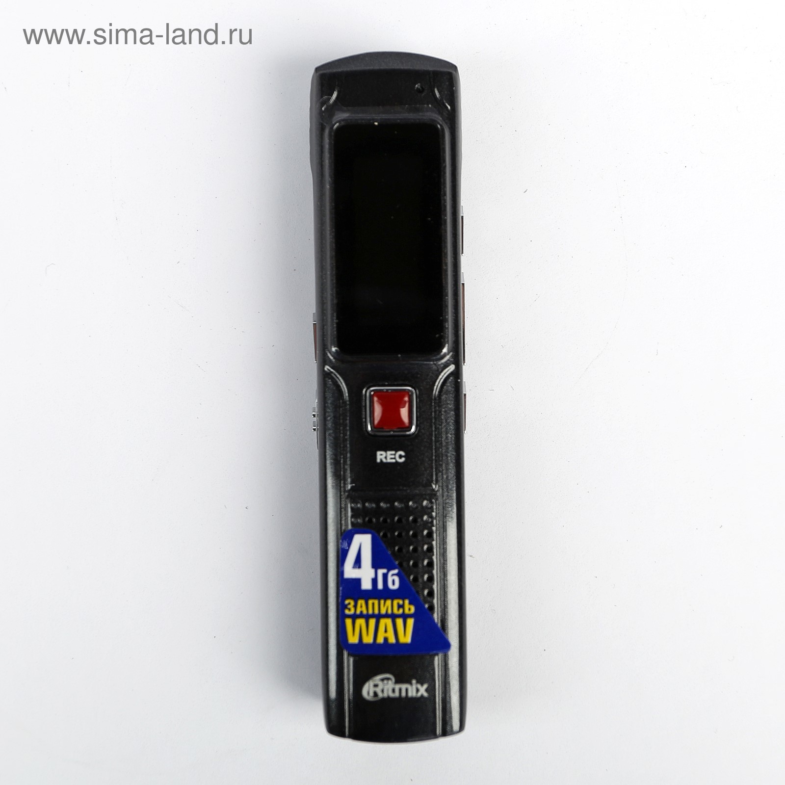 Диктофон RITMIX RR-110 4Gb, MP3, дисплей с подсветкой, литий-полимерный  аккумулятор (2493163) - Купить по цене от 1 687.00 руб. | Интернет магазин  SIMA-LAND.RU