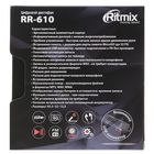 Диктофон Ritmix RR-610, 4 Гб, microSD, WAV, дисплей с подсветкой, черный - Фото 8