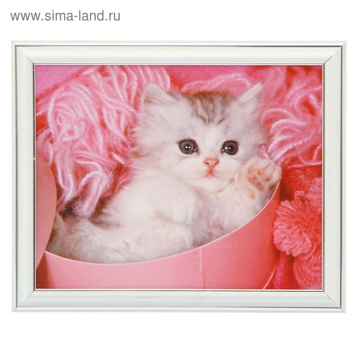 Картина "Котёночек" 27*22 см - Фото 1