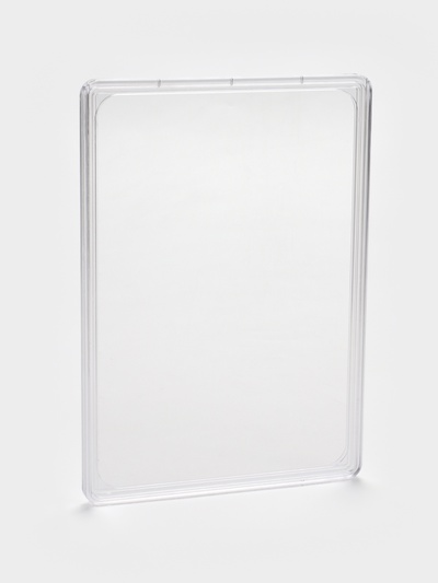 Рама из ударопрочного пластика с закругленными углами А4, без протектора, прозрачная
