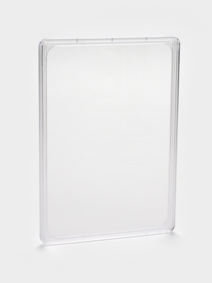 Рама из ударопрочного пластика с закругленными углами А4, без протектора, прозрачная