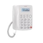 Телефон Texet TX 250, проводной, встроенный дисплей, белый - фото 300930082