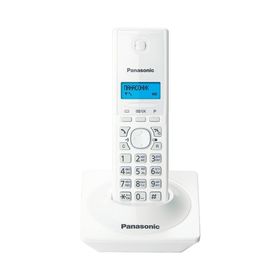 Телефон Panasonic KX-TG1711 RUW DECT, комплект из базы и трубки, монохром.дисплей на трубке   253167