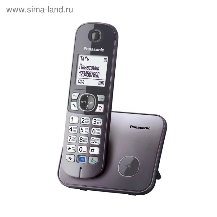 Телефон Panasonic KX-TG6811 RUM DECT, 120 номеров, полифония - Фото 1