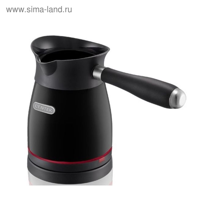 Турка электрическая Centek CT-1098SS, 1000 Вт, 0.5 л, нержавеющая сталь, съёмная ручка - Фото 1