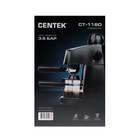 Кофеварка Centek CT-1160, рожковая, 800 Вт, 0.24 л, чёрная - фото 51362954 Кофеварка Centek CT-1160, рожковая, 800 Вт, 0.24 л, чёрная - фото 51362954