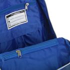 Рюкзак школьный эргономичная спинка 40*28*13 Sternbauer Smart + мешок для обуви, синий/голубой 5645 - Фото 7
