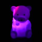 Ночник "Мишка с бантиком" LED 7х5х5 см - Фото 6
