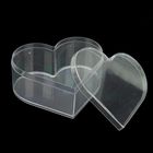 Шкатулка пластик для мелочей "Сердце" прозрачная 4,8х11х10 см - Фото 3