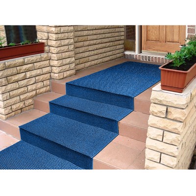 Покрытие ковровое щетинистое «Травка», 0.95×11.8 м, в рулоне, синее