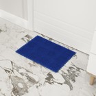 Покрытие ковровое щетинистое без основы «Травка», 40×53 см, цвет синий - Фото 6