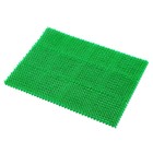 Покрытие ковровое щетинистое без основы «Травка», 40×53 см, цвет зелёный - фото 16029729