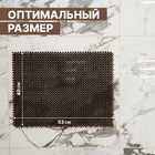 Покрытие ковровое щетинистое без основы «Травка», 40×53 см, цвет коричневый - Фото 2