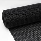 Покрытие ковровое щетинистое без основы «Волна», в рулоне 10 пог.м, сегмент, чёрное - Фото 1