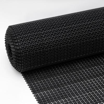 Покрытие ковровое щетинистое без основы «Волна», в рулоне 10 пог.м, сегмент, чёрное