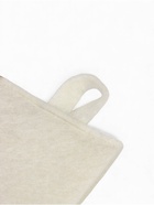 Рукавица для бани и сауны, полиэфир, белая - Фото 4