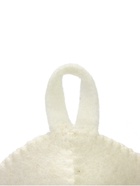 Шапка для бани и сауны, полиэфир 70%, шерсть 30%, белая - Фото 5