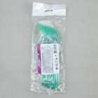 Вилки одноразовые Мистерия, набор 10 шт., 18 см, пластик, зелёные - Фото 5