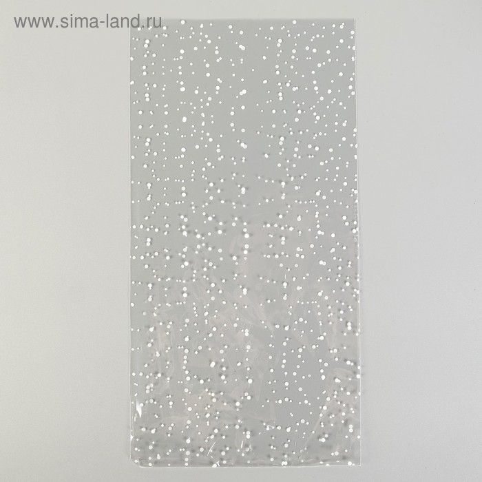 Пакет подарочный "Мошка" 15 х 30 см, однотонный рисунок - Фото 1