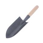 Совок посадочный, длина 34 см, ширина 8.5 см, деревянная ручка, МИКС - Фото 1