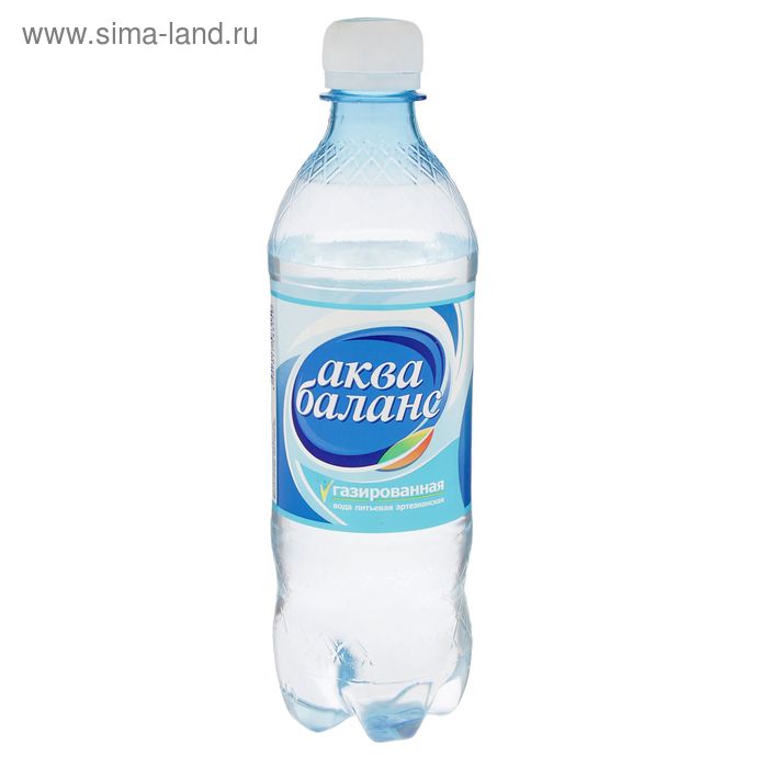 Питьевая вода АкваБаланс (газ.) 0,5 л - Фото 1