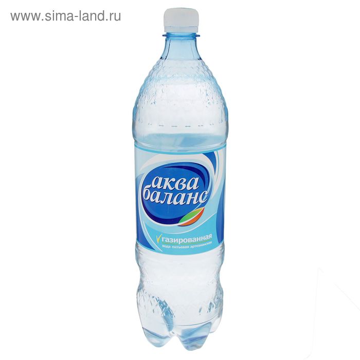 Питьевая вода Аквабаланс (газ.) 1,25 л - Фото 1