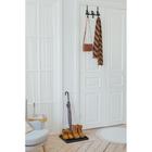 Лоток для обуви, 43.5×39 см, пластик, чёрный - Фото 5