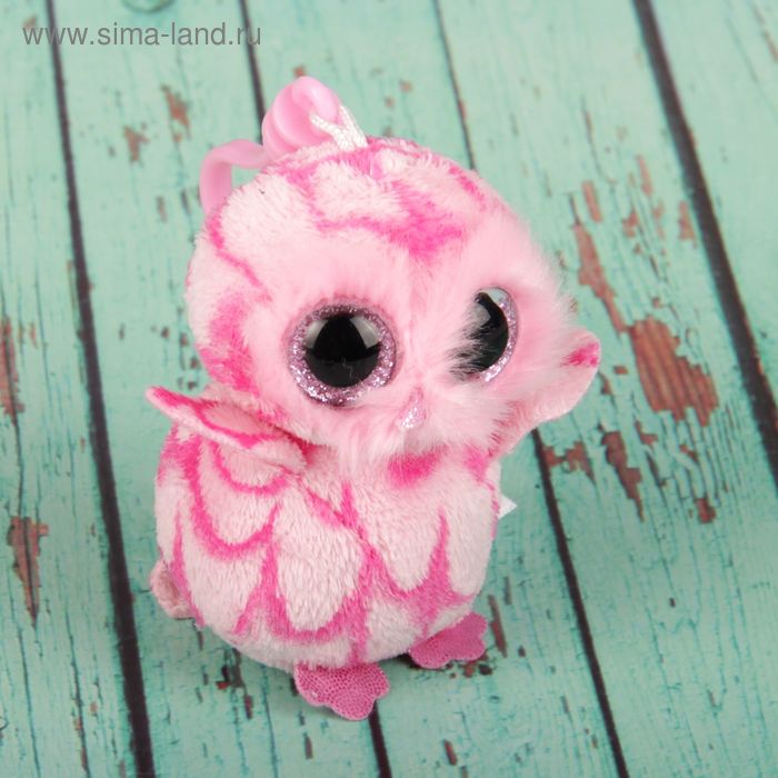 Мягкая игрушка "Совенок Pinky", розовый - Фото 1