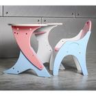 Комплект детской мебели «Космошкола», стол-парта, стул, цвет розово-голубой - Фото 3