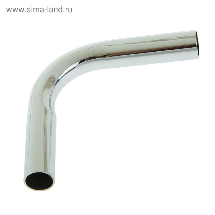 Угловой элемент для рейлинга HD 50.01.00, 90˚, цвет хром - Фото 1