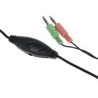 Наушники Defender Aura 99, компьютерные, микрофон, 85 дБ, 32 Ом, 3.5 мм, 1.8 м, чёрные - Фото 4