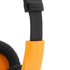 Наушники Defender Warhead G-120, игровые, микрофон, 3.5 мм, 2 м, чёрно-оранжевые - Фото 2
