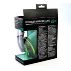 Наушники Defender Warhead G-300, игровые, полноразмерные,микрофон, 3.5мм,2.5 м,чёрно-зеленые - Фото 11