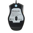 Мышь Defender Warhead GM-1710, игровая, проводная, 6 кнопок, 3200dpi, USB, черная - Фото 6