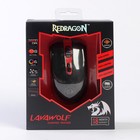 Мышь Redragon LavaWolf, игровая, проводная, оптическая, 8 кнопок, 3500dpi,USB,черно-красная - Фото 10