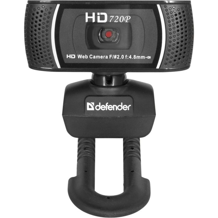 Веб-камера Defender G-lens 2597, 2 МП, 1280 х 720, HD720p, черная - фото 51293803