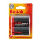 Батарейка солевая Kodak Super Heavy Duty, D, R20-2BL, 1.5В, блистер, 2 шт. - Фото 4