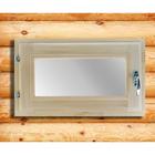 Окно деревянное, 30×50 см, двойное стекло, липа - Фото 2