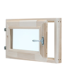 Окно деревянное, 30×50 см, двойное стекло, липа - Фото 6