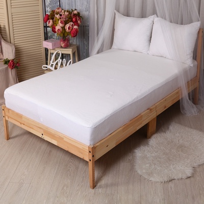 Наматрасник непромокаемый Бережный, размер 100×200/20, натяжная мембрана, хлопок 80%, полиэстер 20%