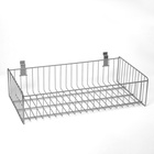 Полка-корзина для экономпанелей, 60×30×15 см, цвет хром - Фото 4