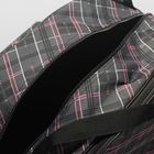 Сумка дорожная, отдел на молнии, с увеличением, наружный карман, длинный ремень, цвет серый - Фото 5